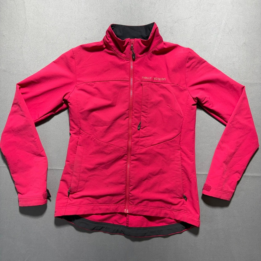 Helly Hansen Odin Expert Series Softshell Jacket Pink Womens Small Full Zip